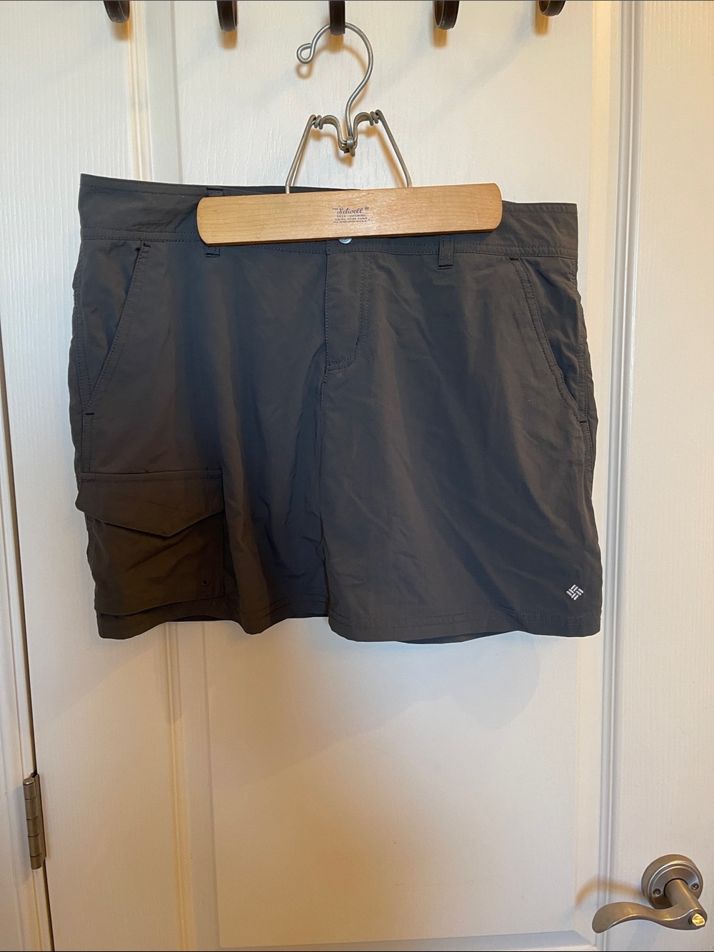 Columbia Charcoal Gray Outdoor Cargo Skort